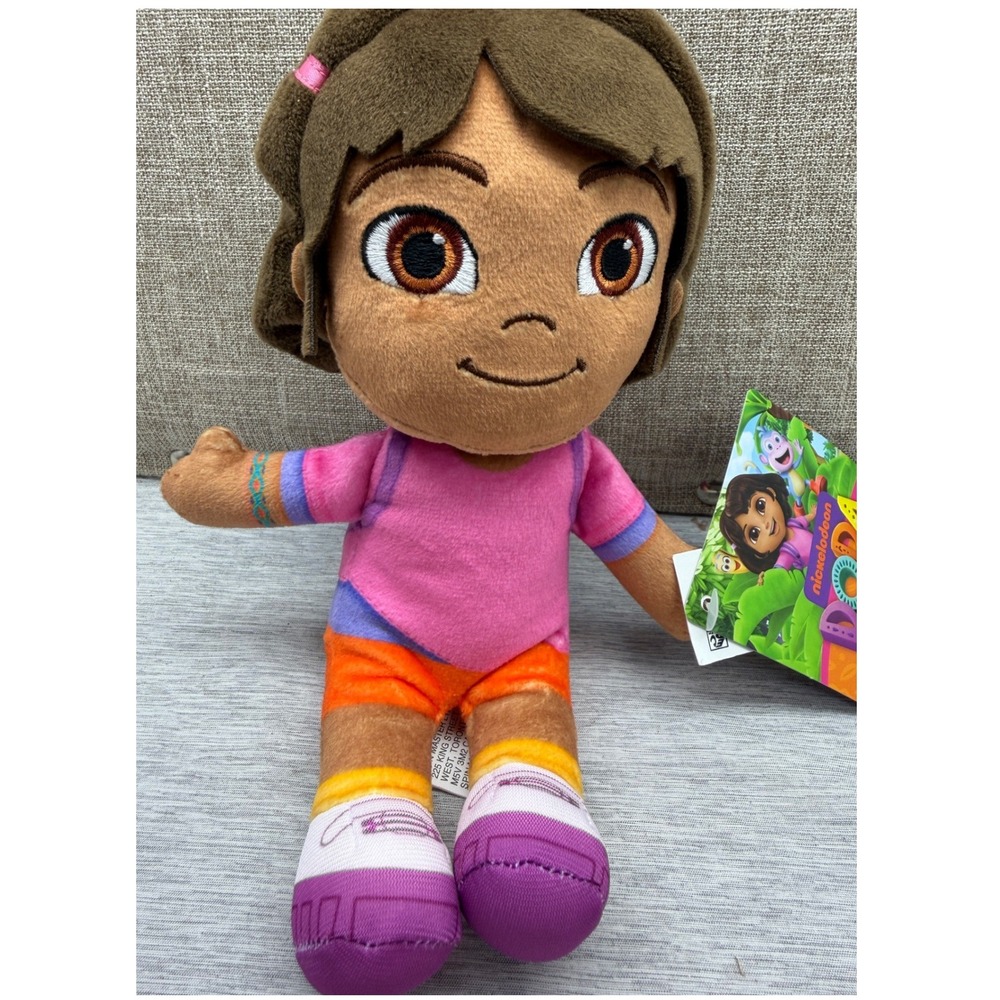 Nickelodeon Dora the Explorer 6 Inch Core Plush Toy Spin Master New with Tags